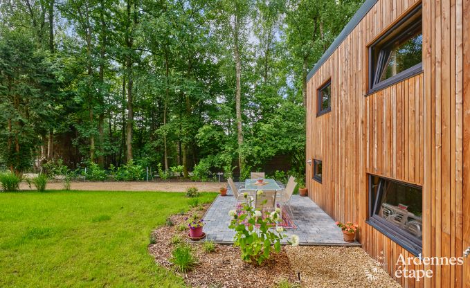 Charmant chalet pour 4 personnes avec 2 chambres, terrasse prive et barbecue