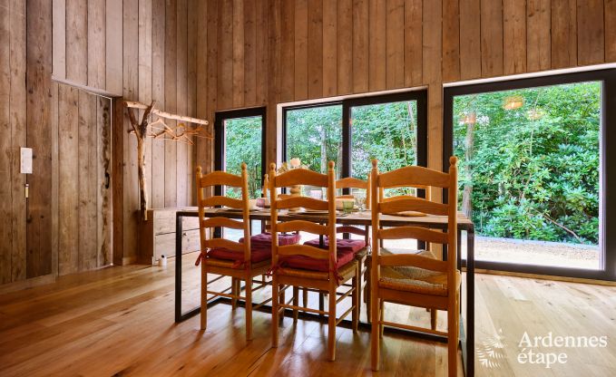 Charmant chalet pour 4 personnes avec 2 chambres, terrasse prive et barbecue