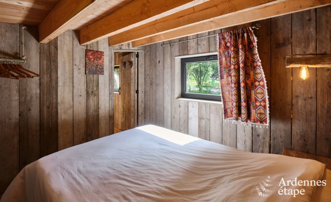 Charmant chalet pour 4 personnes avec 2 chambres, terrasse prive et barbecue