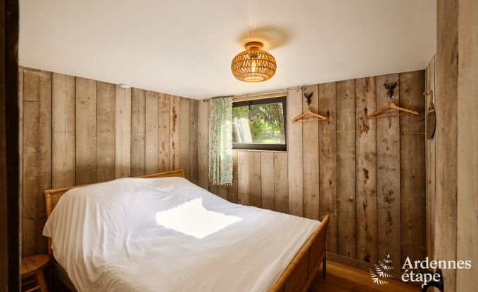 Charmant chalet pour 4 personnes avec 2 chambres, terrasse prive et barbecue