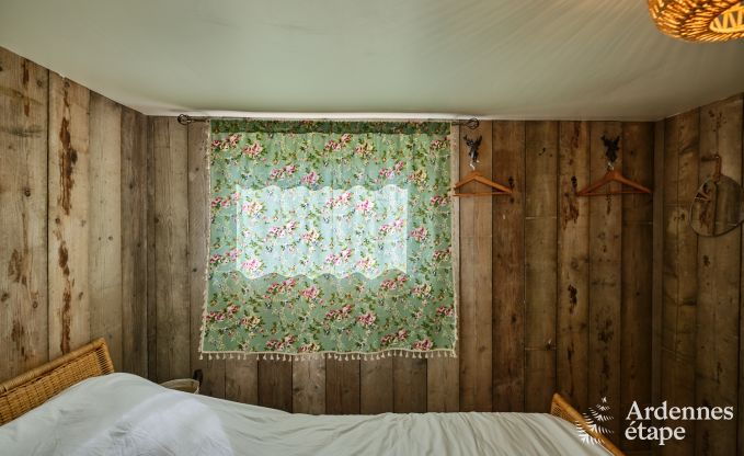 Charmant chalet pour 4 personnes avec 2 chambres, terrasse prive et barbecue