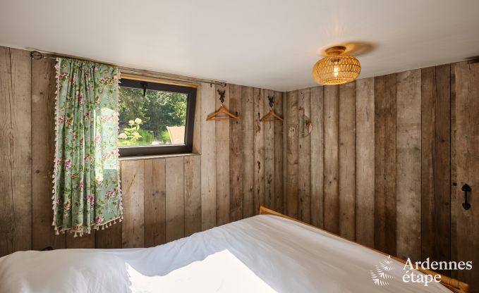 Charmant chalet pour 4 personnes avec 2 chambres, terrasse prive et barbecue