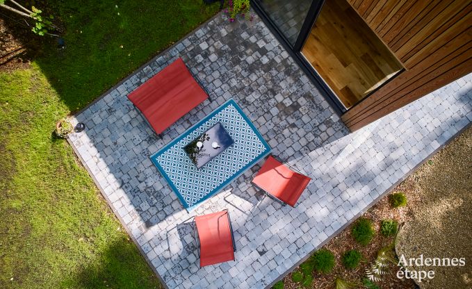 Charmant chalet pour 4 personnes avec 2 chambres, terrasse prive et barbecue