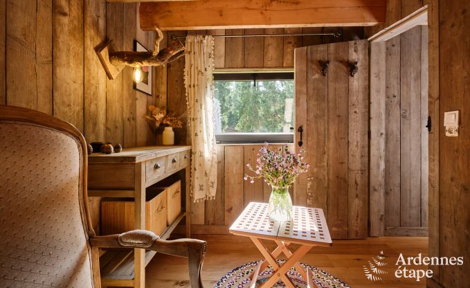 Charmant chalet pour 4 personnes avec 2 chambres, terrasse prive et barbecue