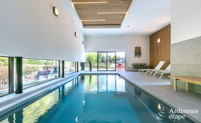 Maison de vacances � Florennes pour 20 personnes en Ardenne