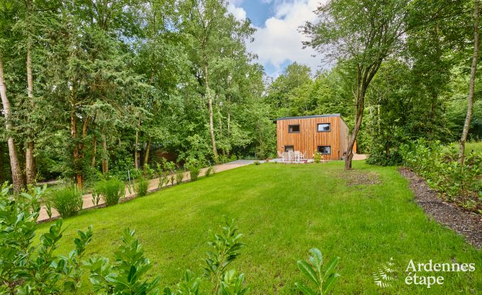 Charmant chalet pour 4 personnes avec 2 chambres, terrasse prive et barbecue