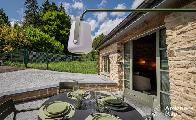 Maison romantique de luxe pour 2 personnes  Sainte-Ccile, avec sauna et jacuzzi dans une ancienne scierie