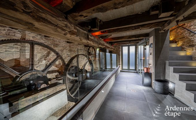 Maison romantique de luxe pour 2 personnes  Sainte-Ccile, avec sauna et jacuzzi dans une ancienne scierie