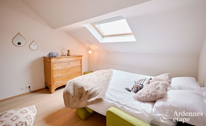 Grande maison de vacances confortable pour 10 personnes  Voeren avec piscine prive, jacuzzi et jardin