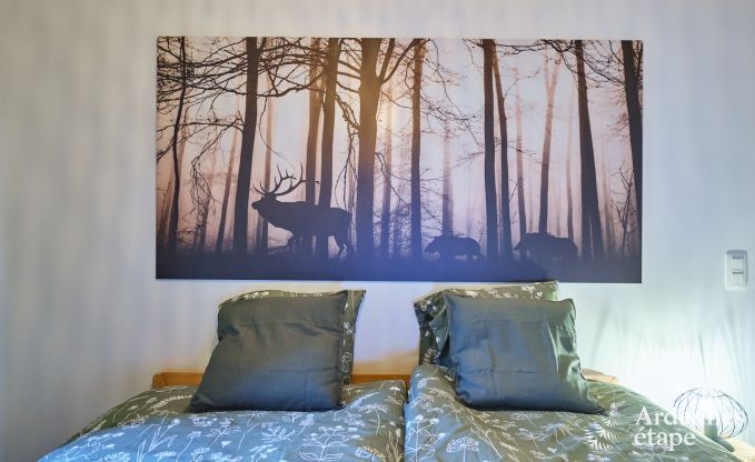 Maison de vacances conviviale  Francorchamps pour 4 personnes avec terrasse prive avec une vue magnifique