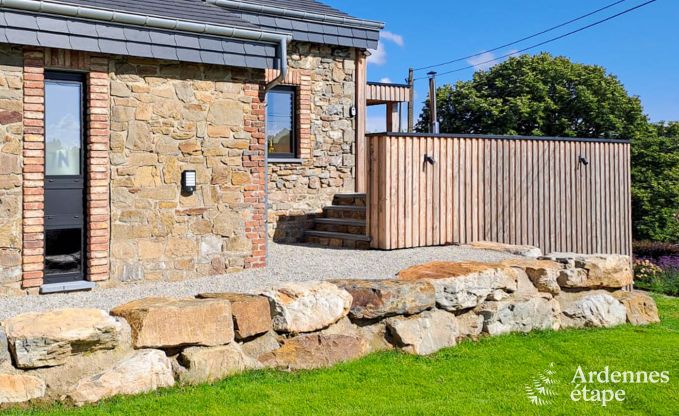 Maison de vacances conviviale  Francorchamps pour 4 personnes avec terrasse prive avec une vue magnifique