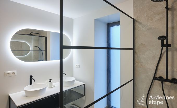 Maison de vacances conviviale  Francorchamps pour 4 personnes avec terrasse prive avec une vue magnifique