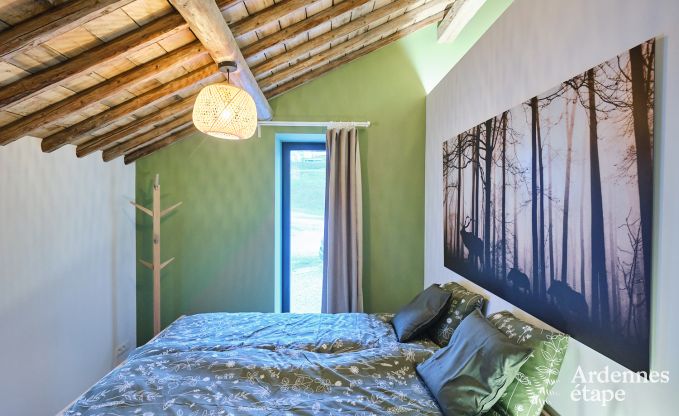 Maison de vacances conviviale � Francorchamps pour 4 personnes avec terrasse priv�e avec une vue magnifique