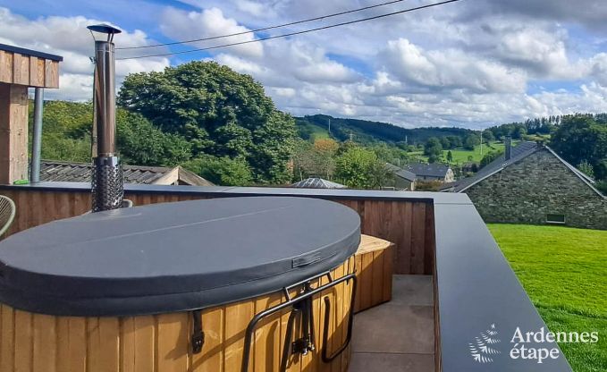 Maison de vacances conviviale � Francorchamps pour 4 personnes avec terrasse priv�e avec une vue magnifique