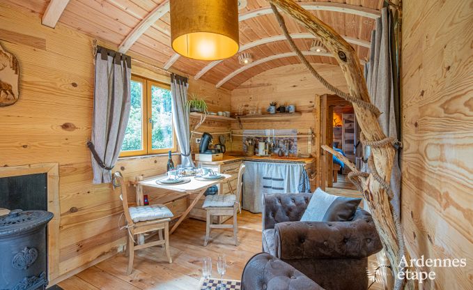 Roulotte romantique pour deux � Francorchamps, Hautes Fagnes