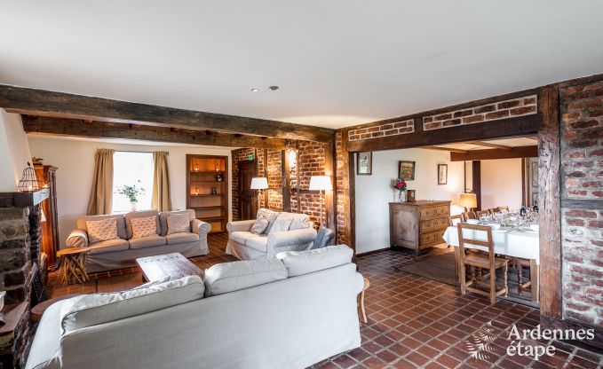 Maison de vacances � Francorchamps pour 15 personnes en Ardenne