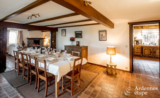 Maison de vacances � Francorchamps pour 15 personnes en Ardenne