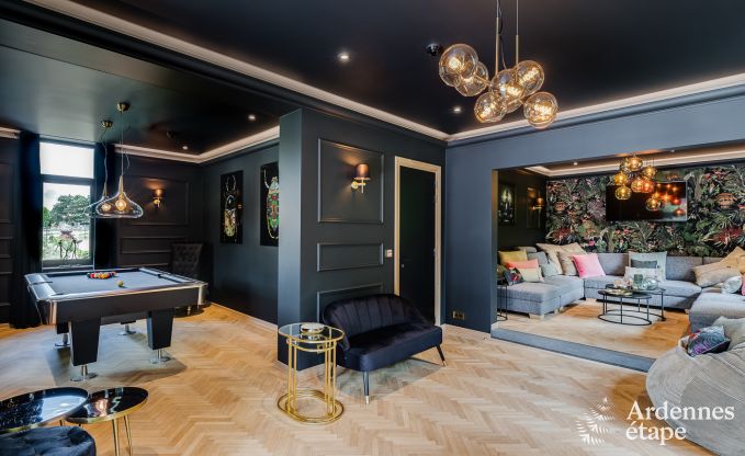 Villa de Luxe � Francorchamps pour 15 personnes en Ardenne