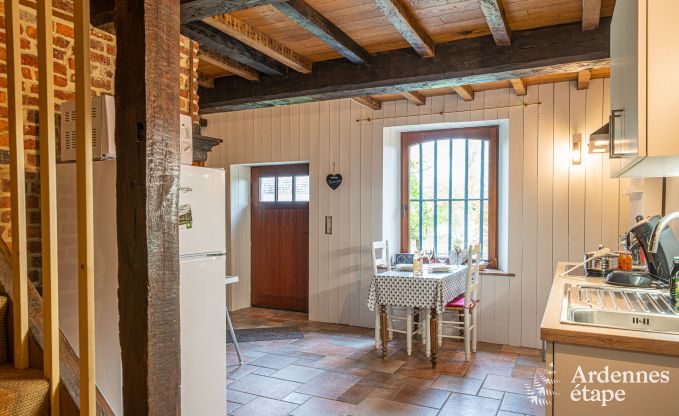 Charmante fermette � Froidchapelle avec 2 chambres et jardin priv�