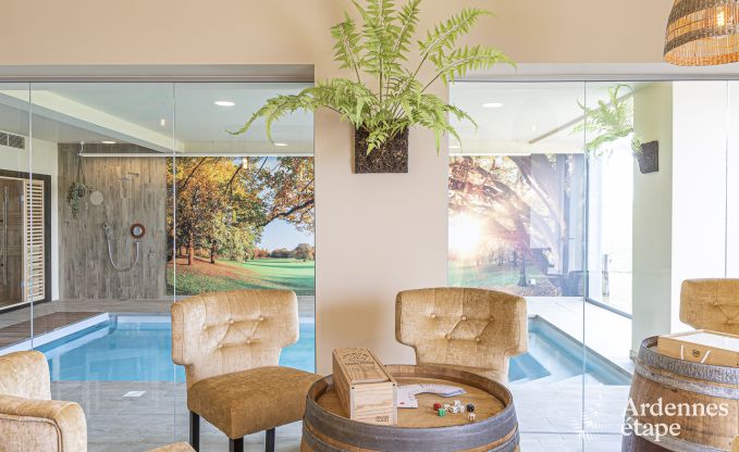 Maison de vacances � Froidchapelle pour 20 personnes en Ardenne