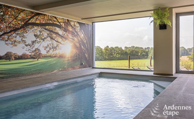 Maison de vacances � Froidchapelle pour 20 personnes en Ardenne