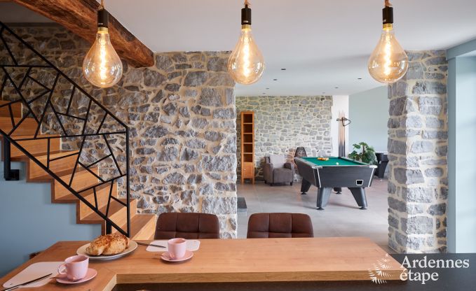 Maison de vacances avec piscine int�rieure � Froidchapelle, Ardenne