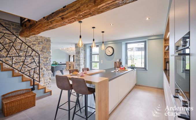 Maison de vacances avec piscine int�rieure � Froidchapelle, Ardenne
