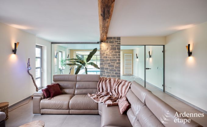 Maison de vacances avec piscine int�rieure � Froidchapelle, Ardenne