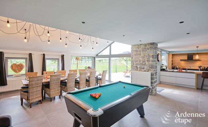 Maison de vacances avec piscine int�rieure � Froidchapelle, Ardenne
