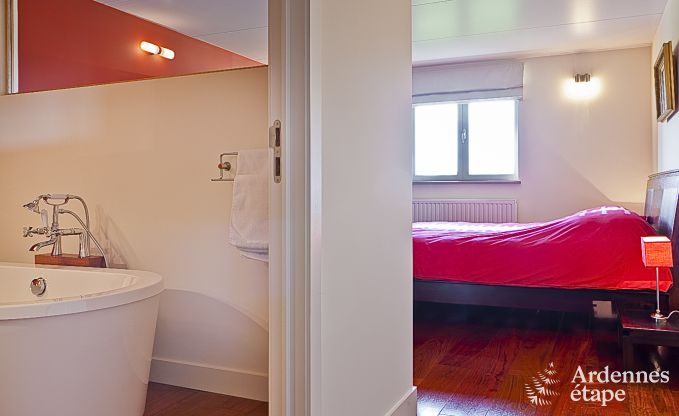 Maison de vacances de luxe  Froidthier pour 10 personnes avec piscine, bien-tre et 5 chambres prs d'Aubel