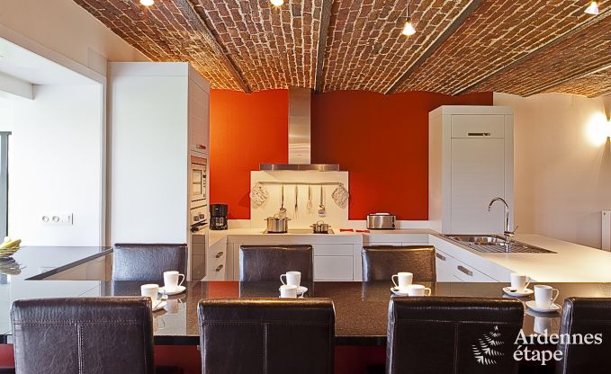 Maison de vacances de luxe  Froidthier pour 10 personnes avec piscine, bien-tre et 5 chambres prs d'Aubel