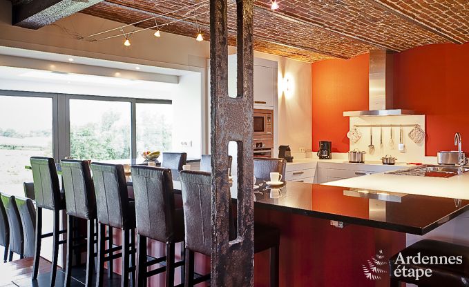 Maison de vacances de luxe  Froidthier pour 10 personnes avec piscine, bien-tre et 5 chambres prs d'Aubel