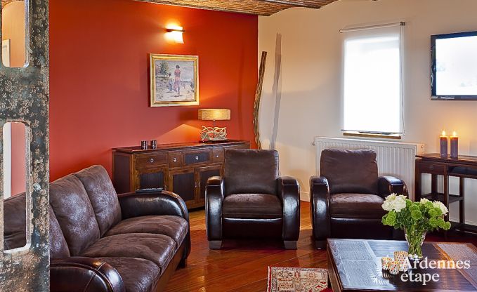 Maison de vacances de luxe  Froidthier pour 10 personnes avec piscine, bien-tre et 5 chambres prs d'Aubel