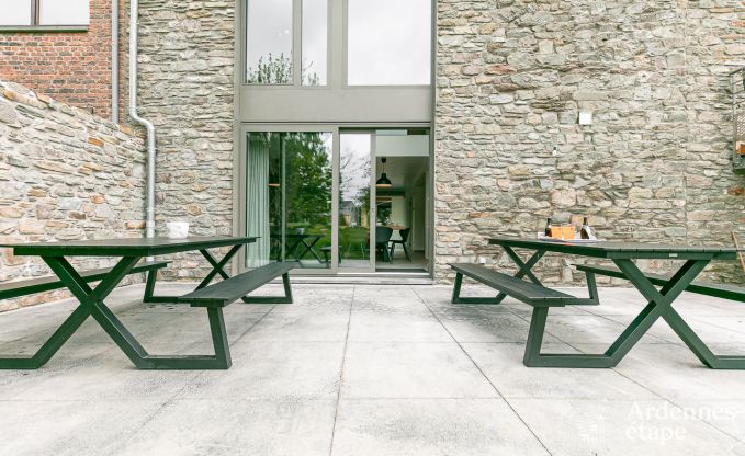 Maison de vacances � Gedinne pour 14 personnes en Ardenne