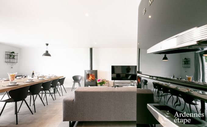 Maison de vacances � Gedinne pour 14 personnes en Ardenne