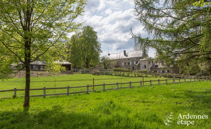 Maison de vacances � Gedinne pour 14 personnes en Ardenne