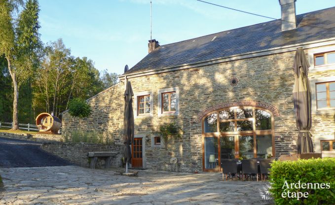 Maison de vacances � Gedinne pour 14 personnes en Ardenne