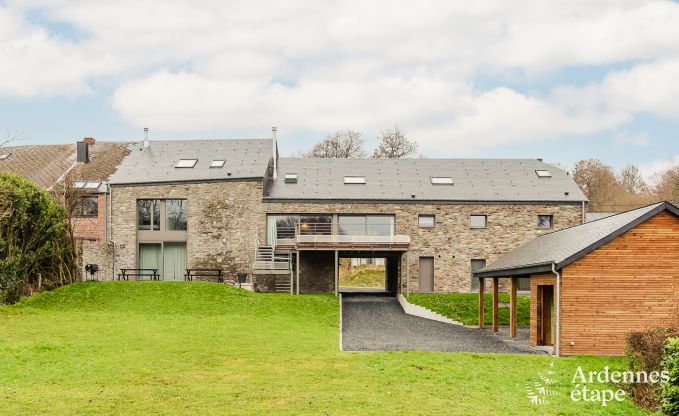 Maison de vacances � Gedinne pour 13 personnes en Ardenne