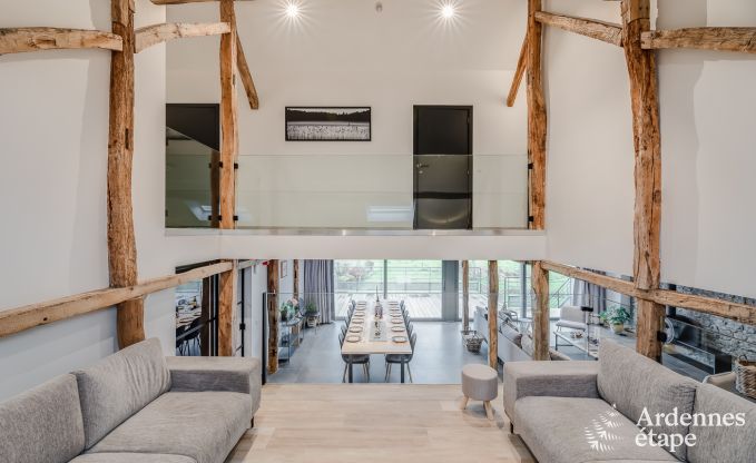 Maison de vacances � Gedinne pour 13 personnes en Ardenne