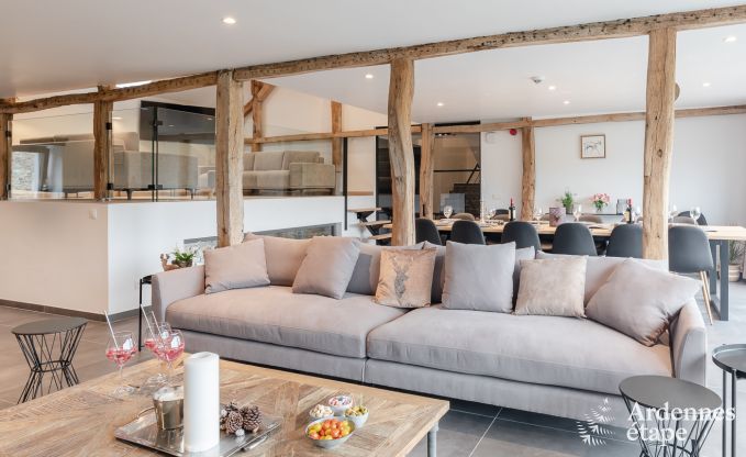 Maison de vacances � Gedinne pour 13 personnes en Ardenne