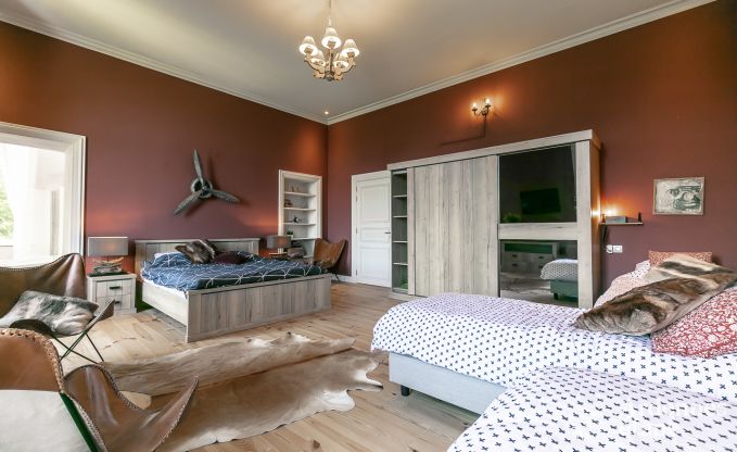 Ch�teau � Gesves pour 40 personnes en Ardenne