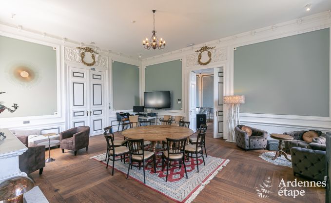 Ch�teau � Gesves pour 40 personnes en Ardenne