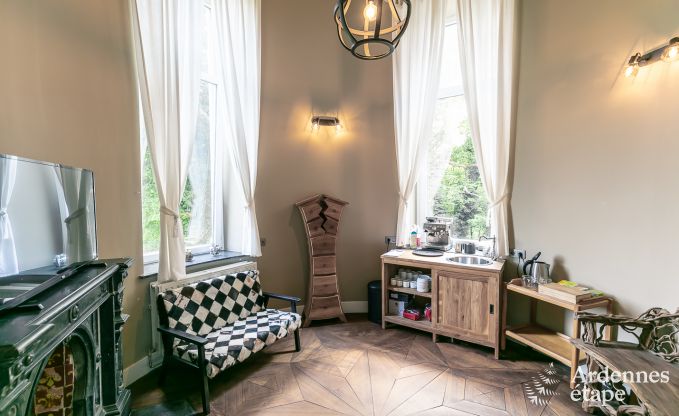 Ch�teau � Gesves pour 40 personnes en Ardenne