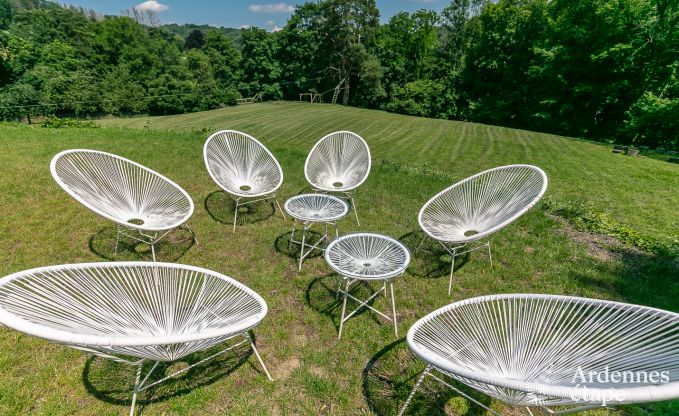 Ch�teau � Gesves pour 40 personnes en Ardenne