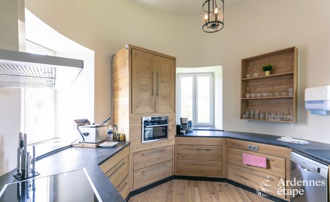 Ch�teau � Gesves pour 40 personnes en Ardenne