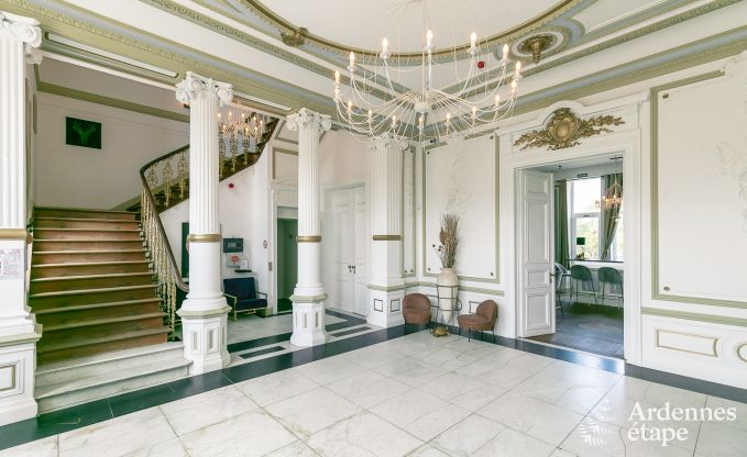 Ch�teau � Gesves pour 40 personnes en Ardenne