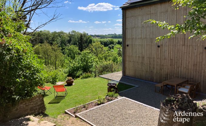 Maisonnette de vacances romantique  Gesves pour 2 personnes avec terrasse prive et quipements modernes
