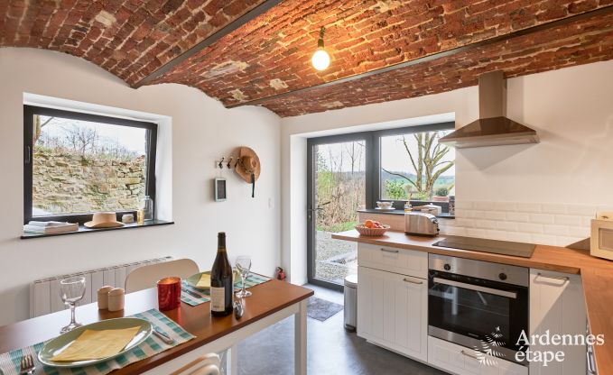 Maisonnette de vacances romantique  Gesves pour 2 personnes avec terrasse prive et quipements modernes