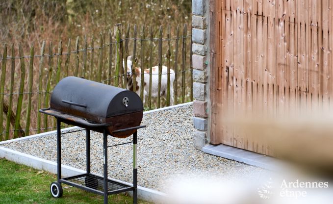 Maisonnette de vacances romantique  Gesves pour 2 personnes avec terrasse prive et quipements modernes