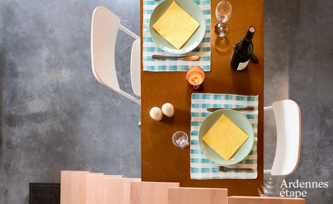 Maisonnette de vacances romantique  Gesves pour 2 personnes avec terrasse prive et quipements modernes